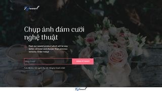 Landingpage chụp ảnh cưới