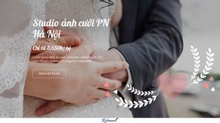 Landing page Studio Chụp ảnh cưới